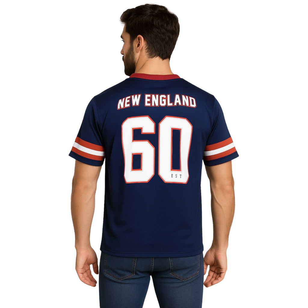 NFL Playera Oficial New England Patriots Marino de Hombre