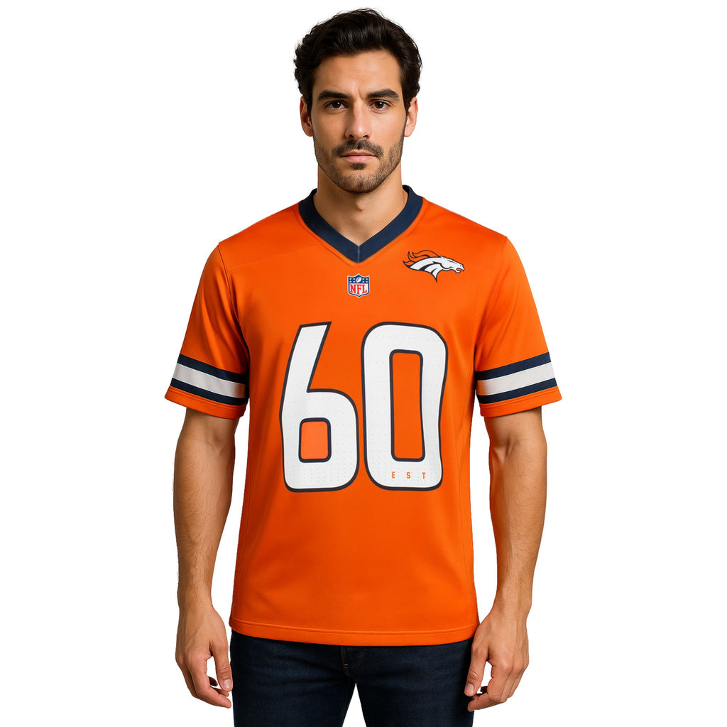 NFL Playera Oficial Denver Broncos Naranja para Hombre