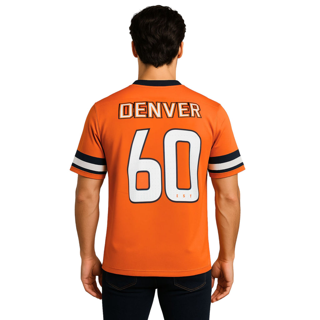 NFL Playera Oficial Denver Broncos Naranja para Hombre