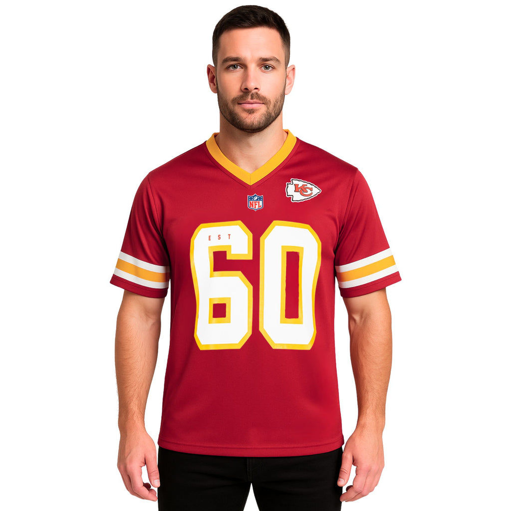 NFL Playera Oficial Kansas City Chiefs Rojo de Hombre