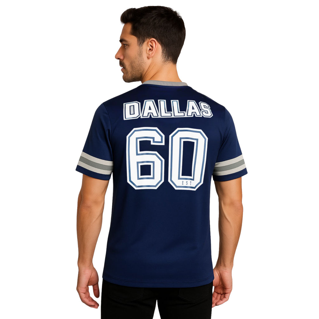 NFL Playera Oficial Dallas Cowboys Azul Marino de Hombre