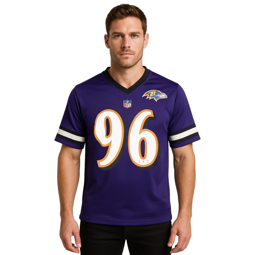 NFL Playera Oficial Baltimore Ravens Morado para Hombre