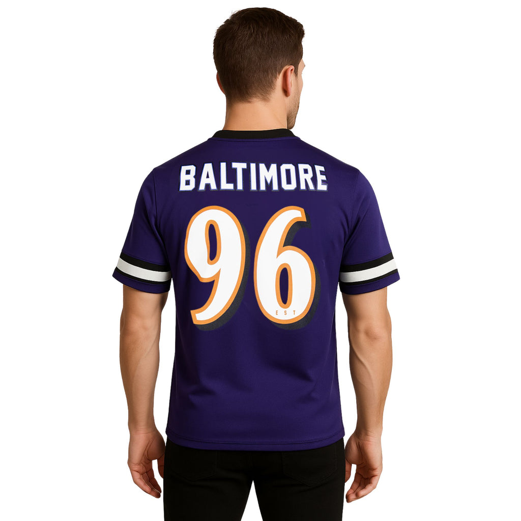 NFL Playera Oficial Baltimore Ravens Morado para Hombre