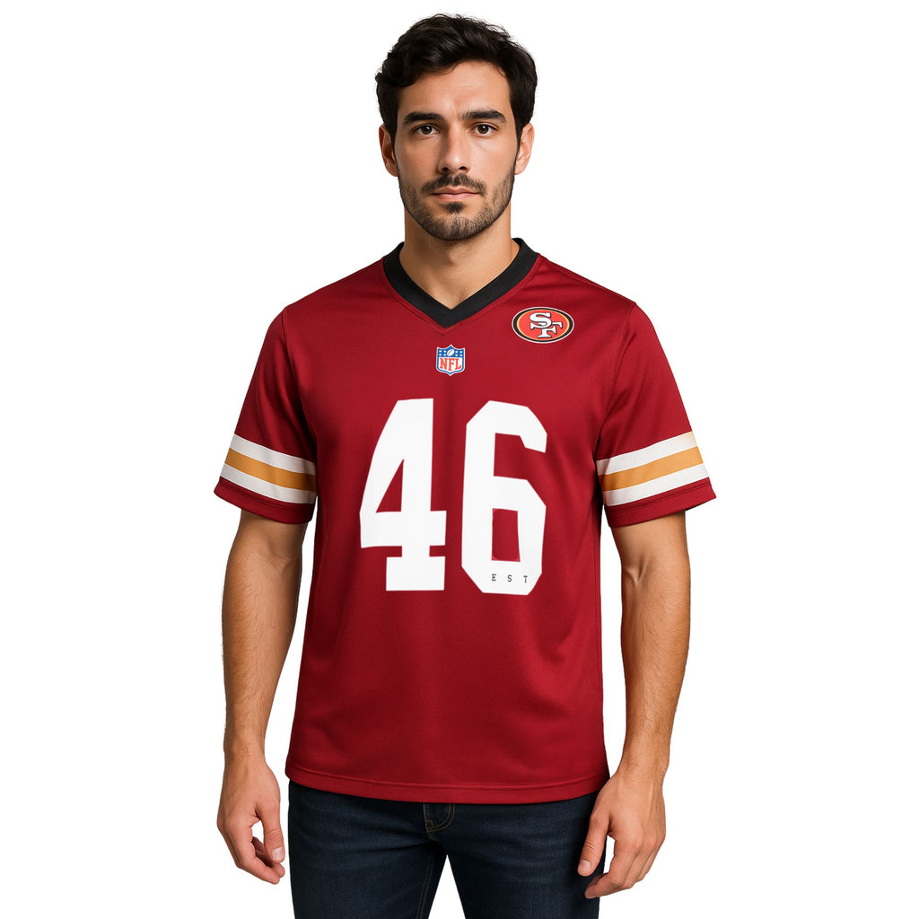 NFL Playera Oficial San Francisco 49ers Rojo de Hombre