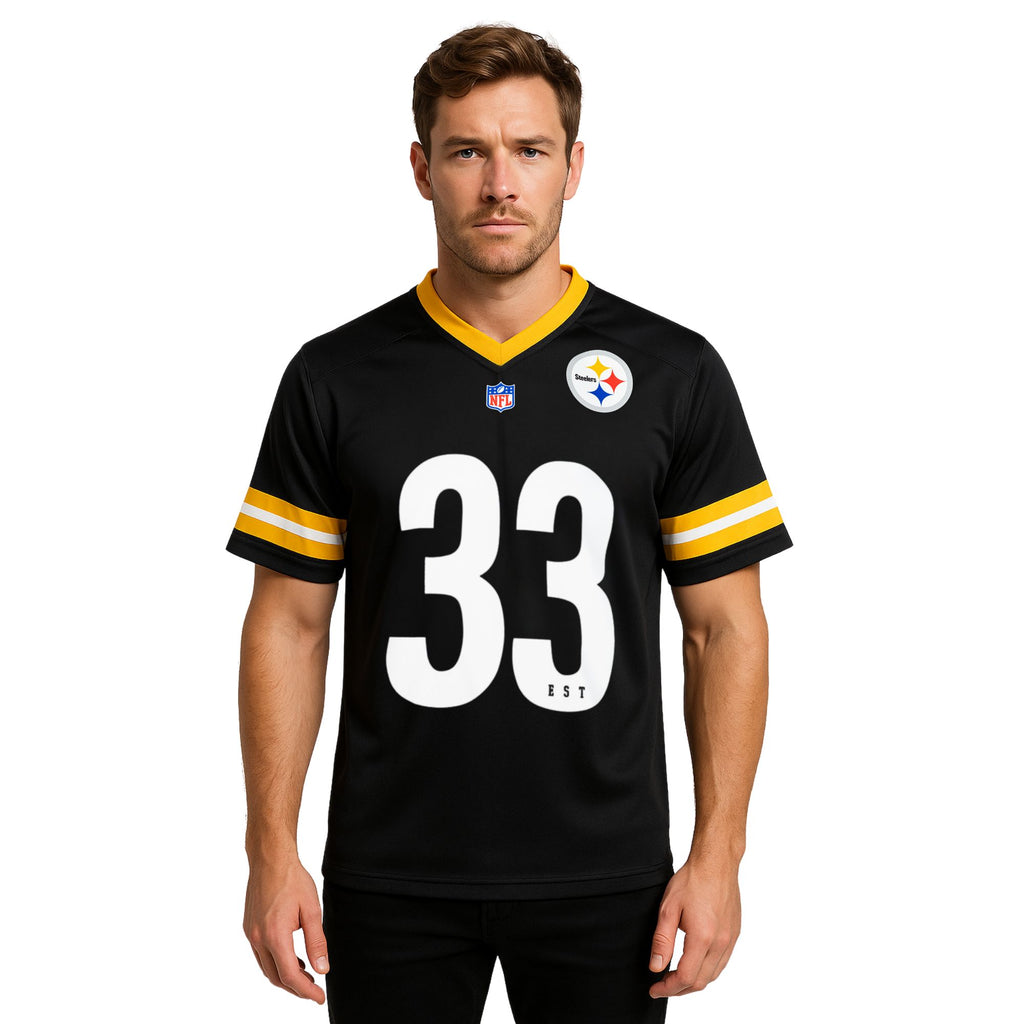 NFL Playera Oficial Pittsburgh Steelers Negro de Hombre