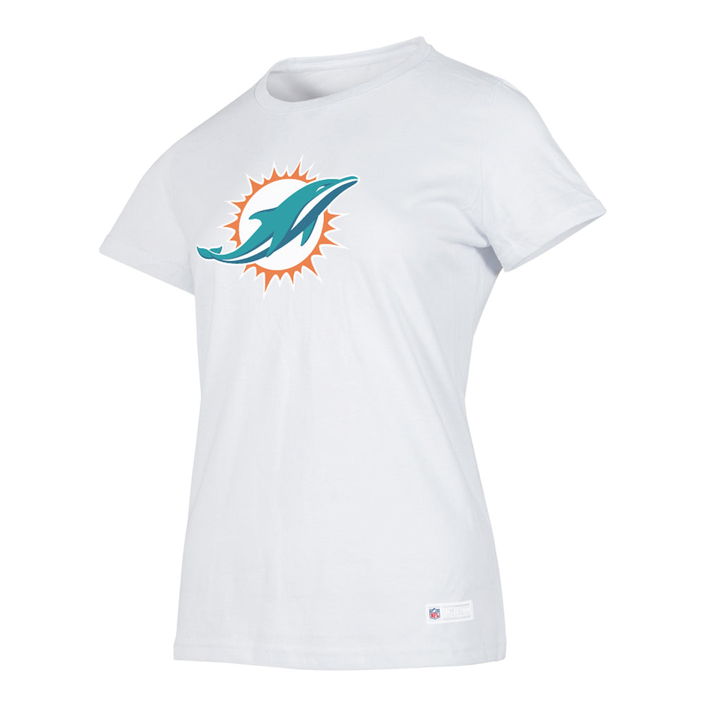 NFL Playera Aficionado Básica Miami Dolphins para Mujer