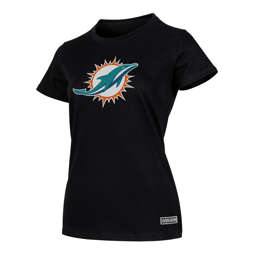 NFL Playera Aficionado Básica Miami Dolphins para Mujer