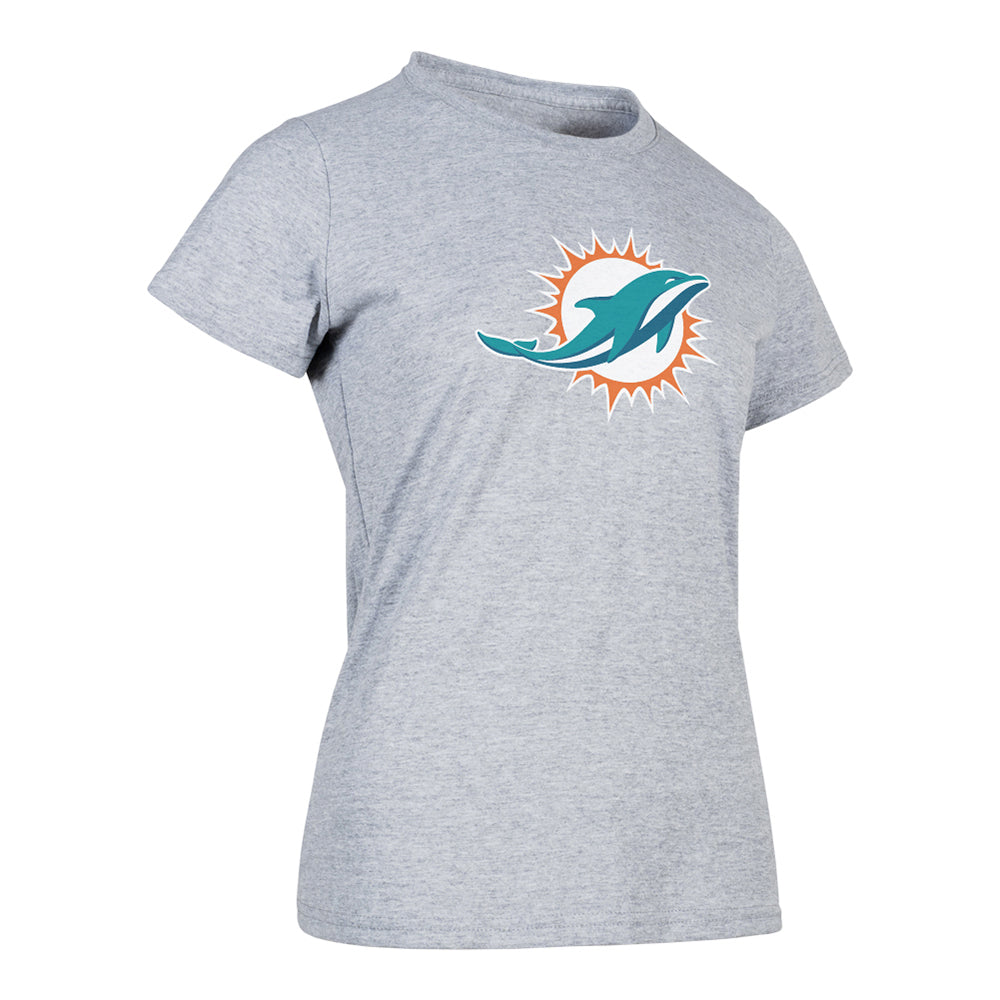 NFL Playera Aficionado Básica Miami Dolphins para Mujer