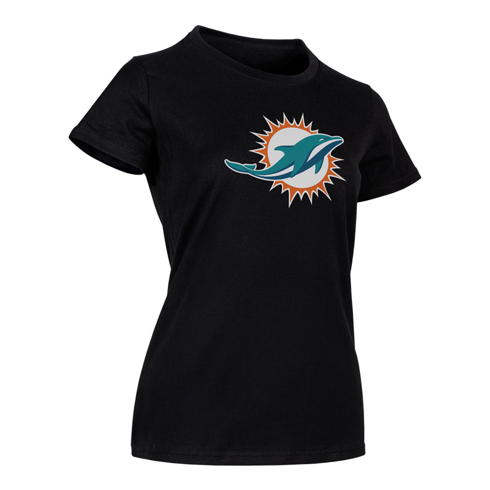 NFL Playera Aficionado Básica Miami Dolphins para Mujer
