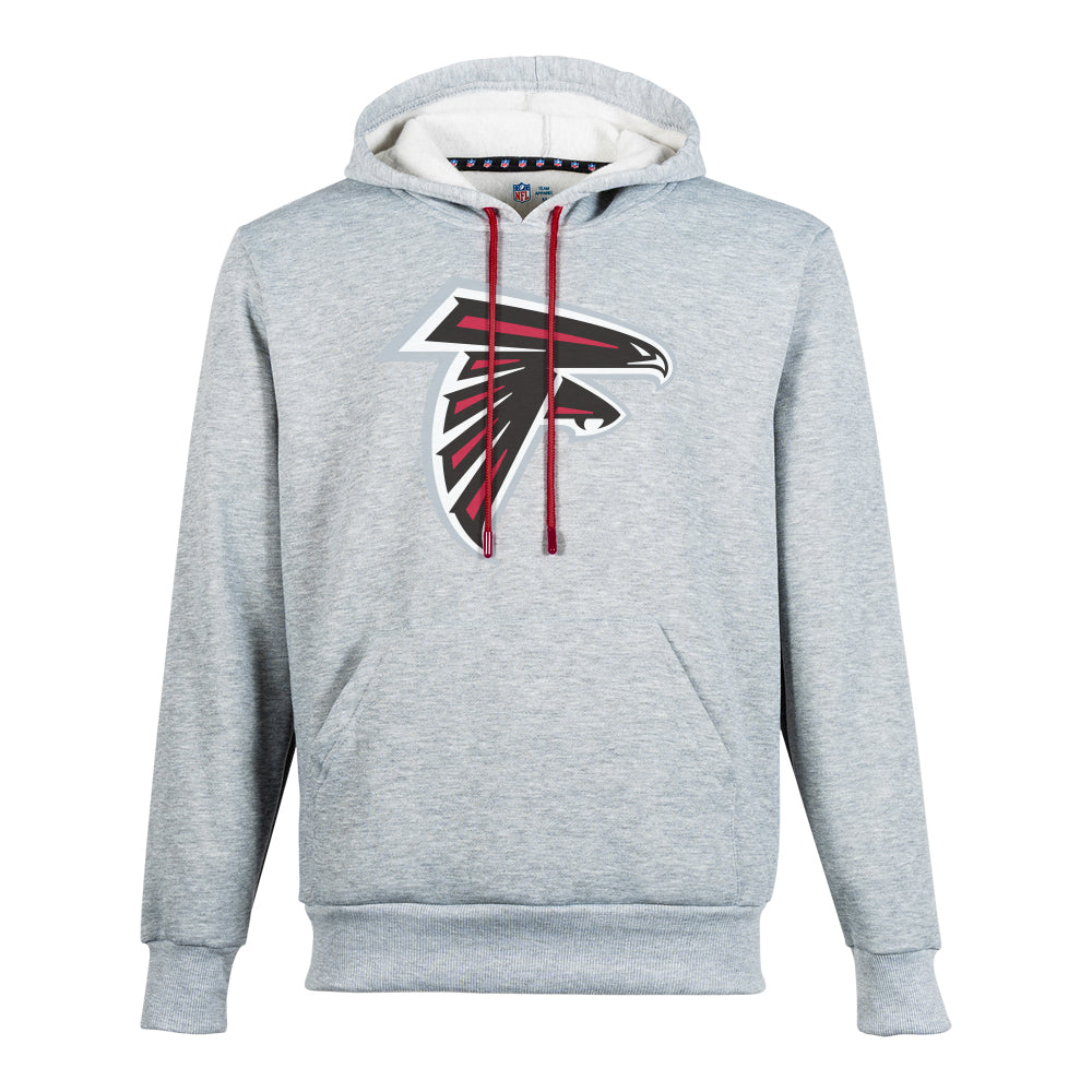 NFL Sudadera Hoodie Atlanta Falcons Gris para Hombre