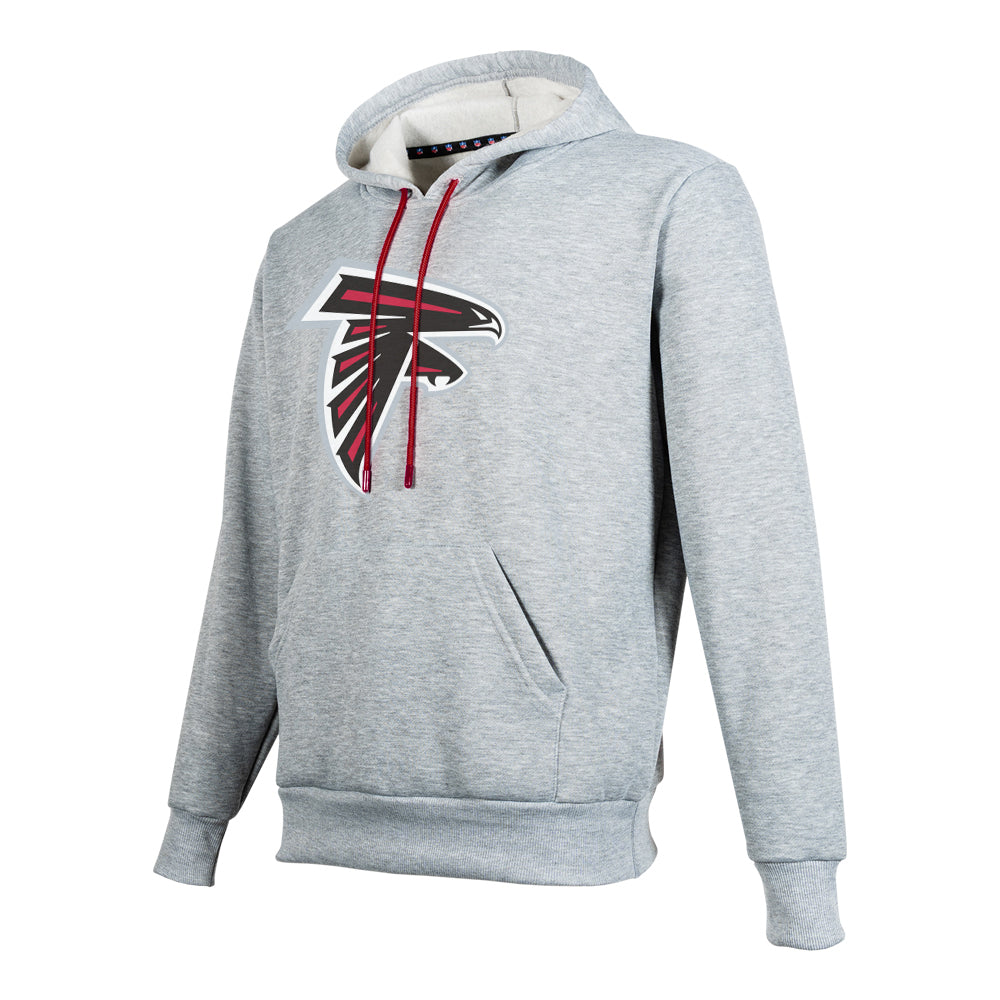 NFL Sudadera Hoodie Atlanta Falcons Gris para Hombre