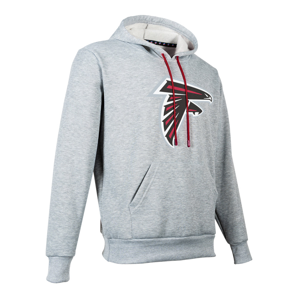 NFL Sudadera Hoodie Atlanta Falcons Gris para Hombre