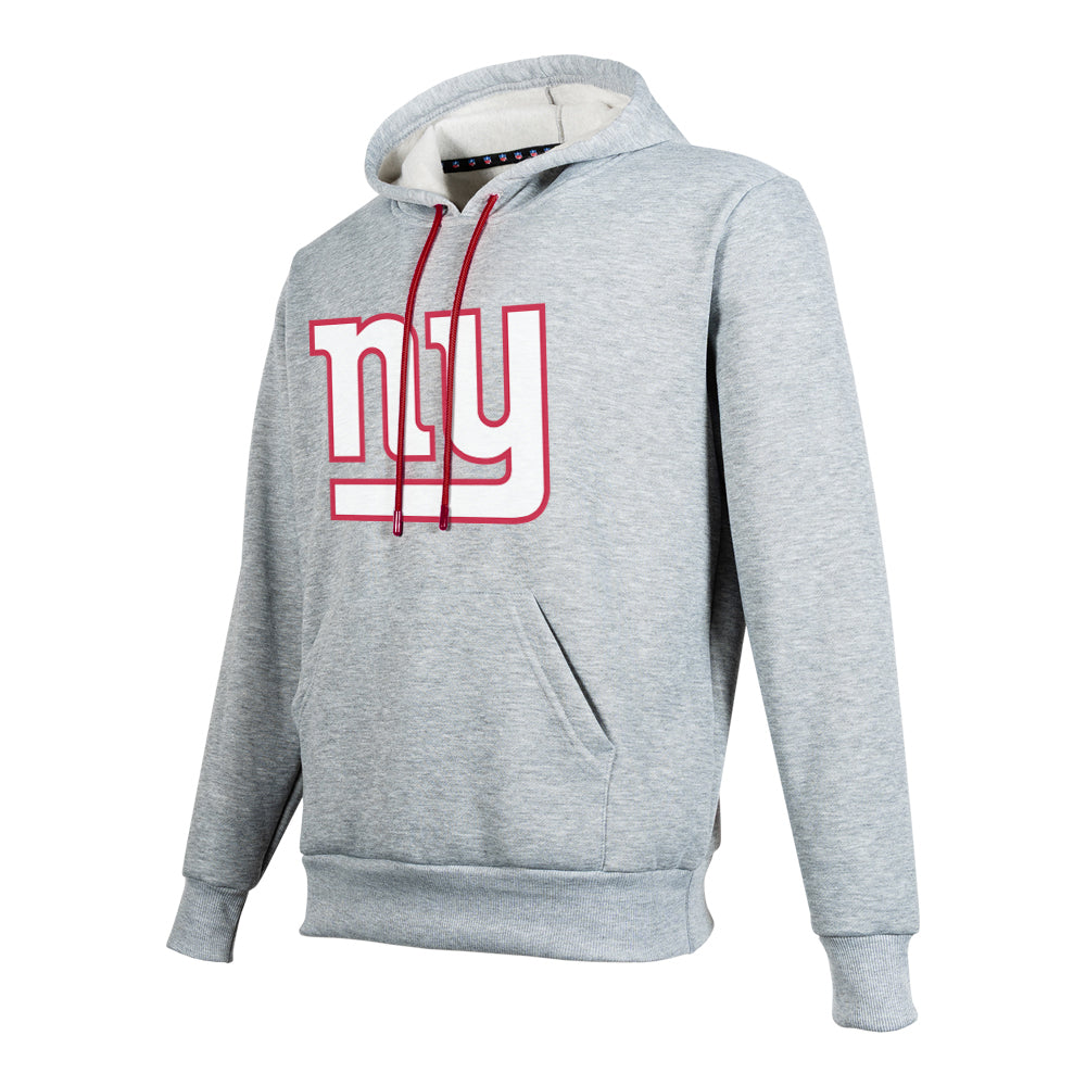 NFL Sudadera Hoodie New York Giants Gris para Hombre
