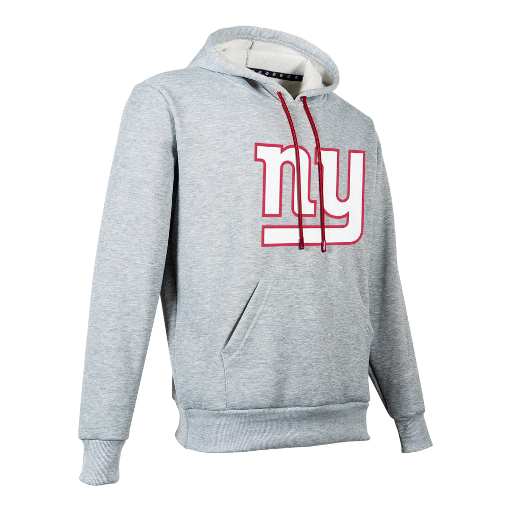 NFL Sudadera Hoodie New York Giants Gris para Hombre
