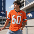 NFL Playera Oficial Denver Broncos Naranja para Hombre