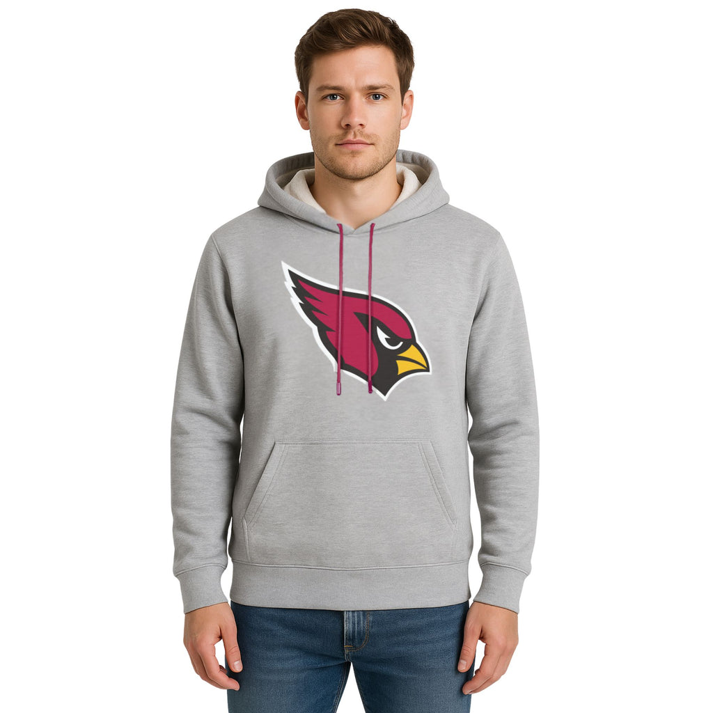 NFL Sudadera Hoodie Arizona Cardinals Gris para Hombre