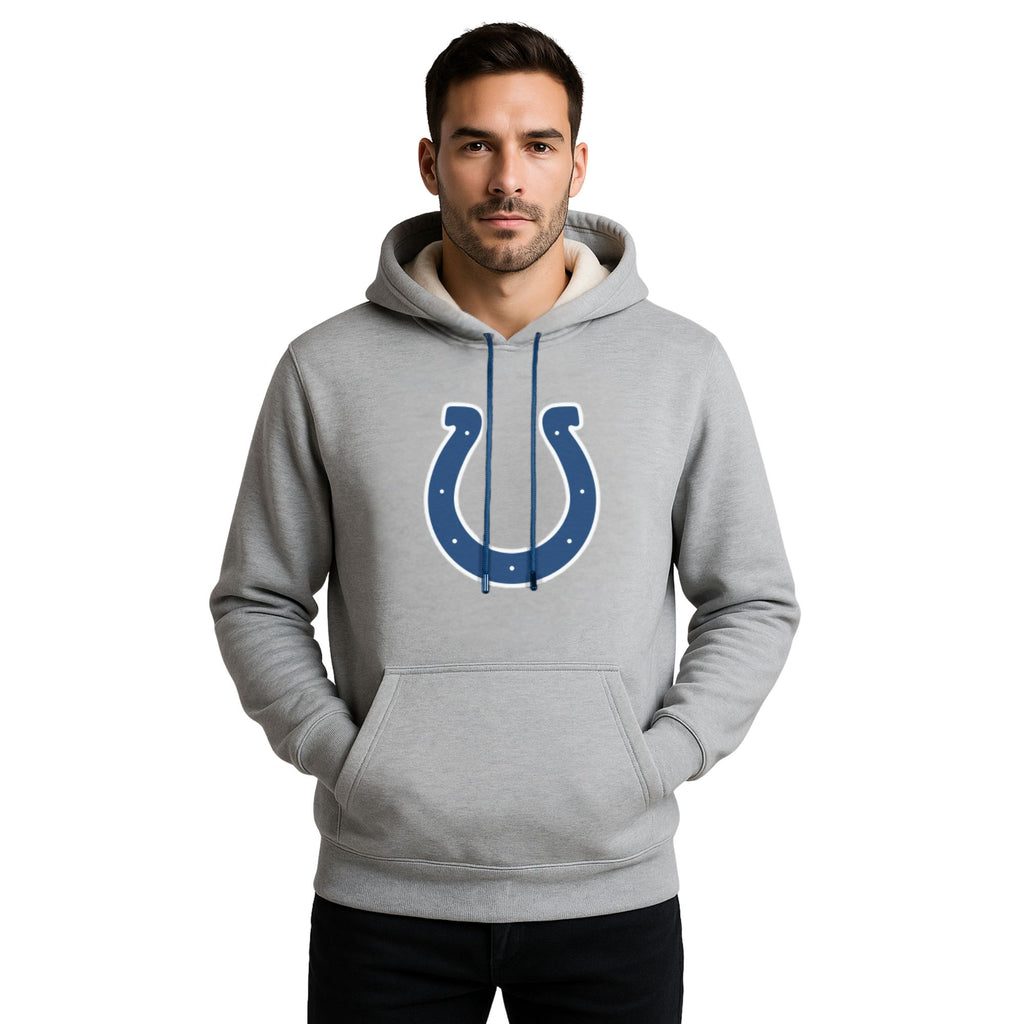 NFL Sudadera Hoodie Indianapolis Colts Gris para Hombre