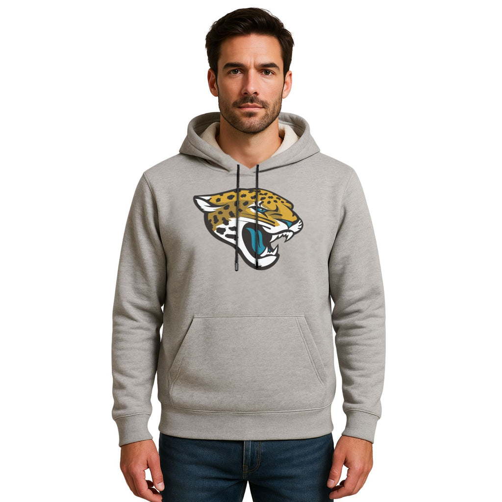 NFL Sudadera Hoodie Jacksonville Jaguars Gris para Hombre