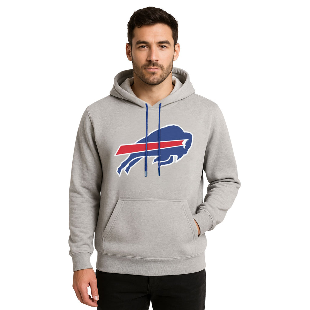 NFL Sudadera Hoodie Buffalo Bills Gris para Hombre