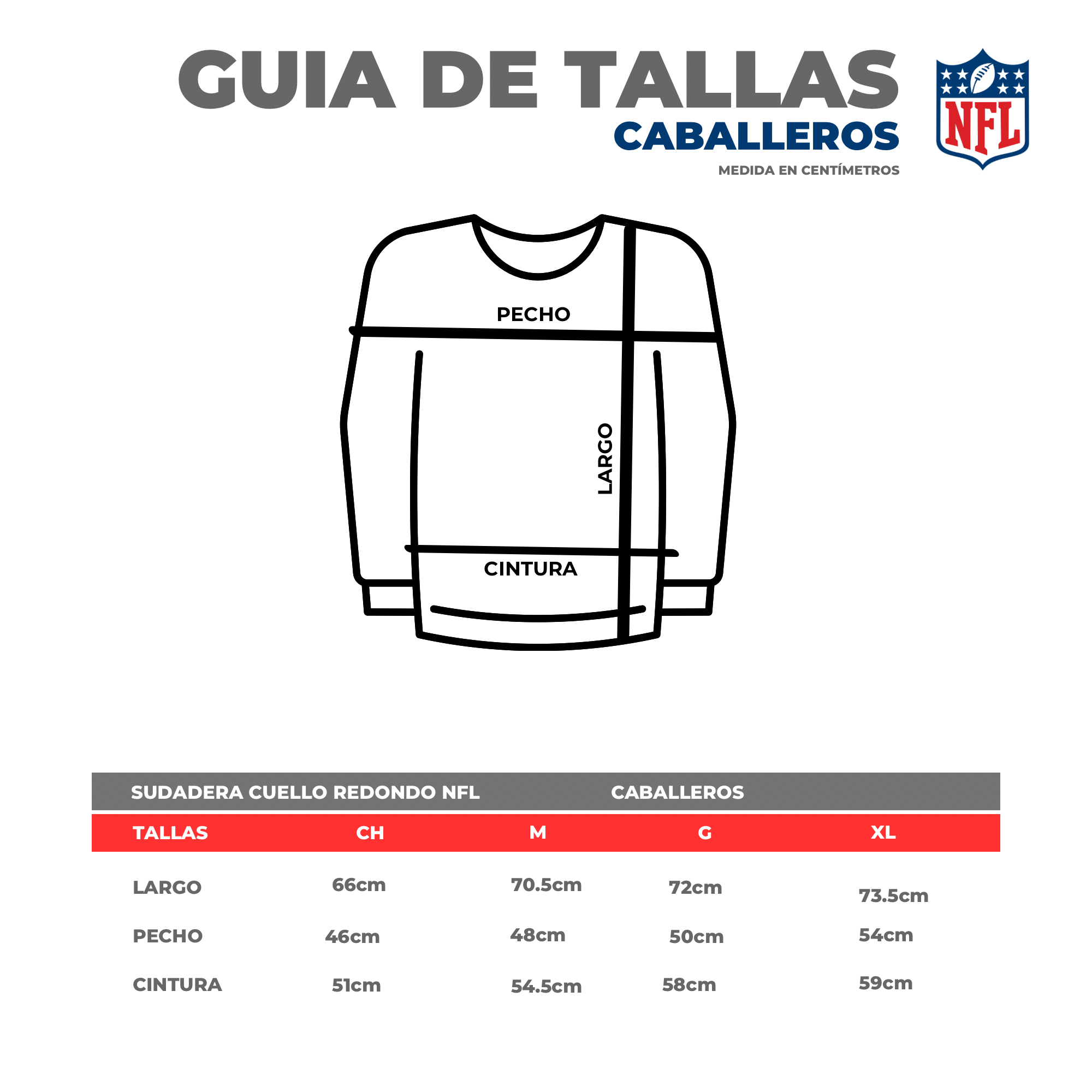 NFL Sudadera Cuello Redondo Dallas Cowboys para Hombre