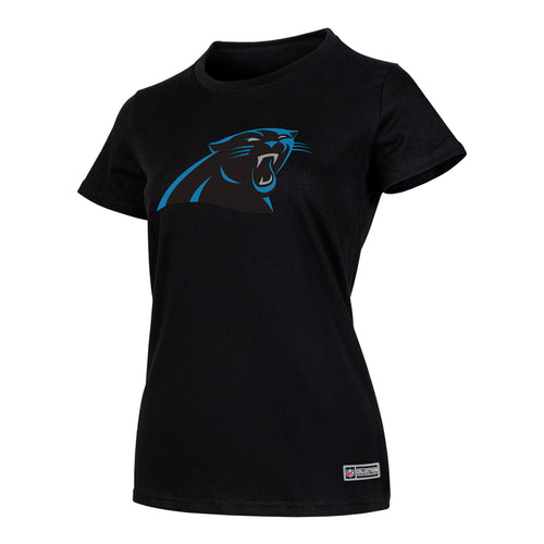 NFL Playera Aficionado Básica Carolina Panthers para Mujer