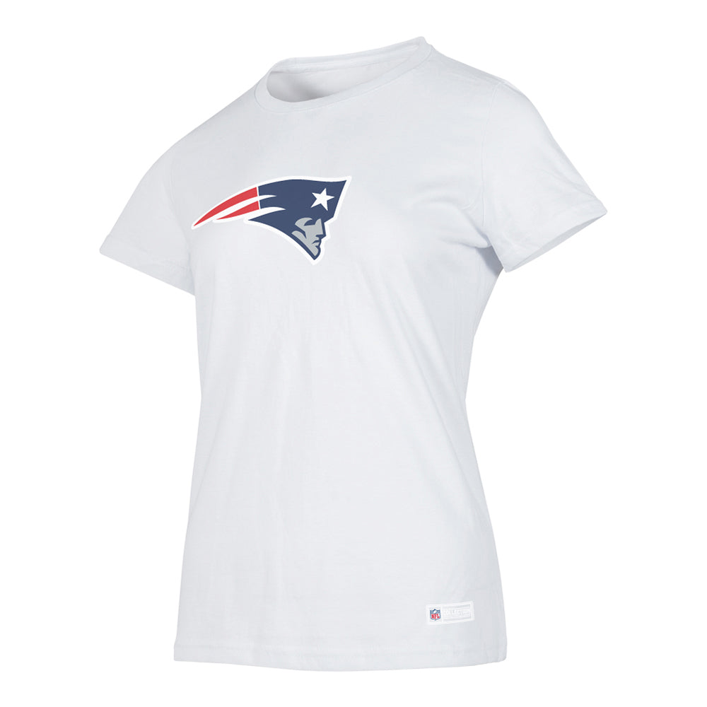 NFL Playera Aficionado Básica New England Patriots para Mujer