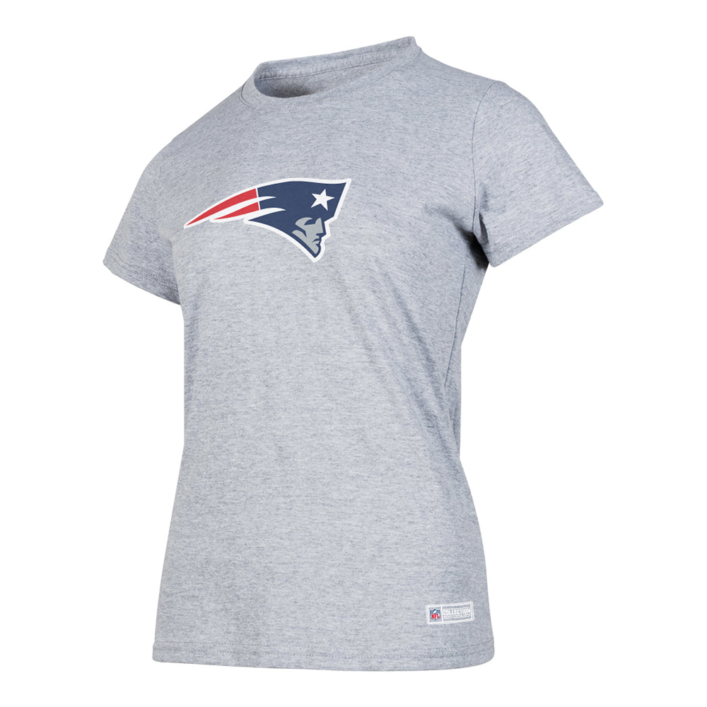 NFL Playera Aficionado Básica New England Patriots para Mujer