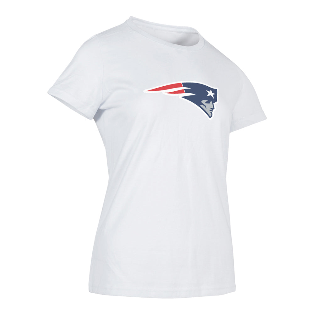 NFL Playera Aficionado Básica New England Patriots para Mujer