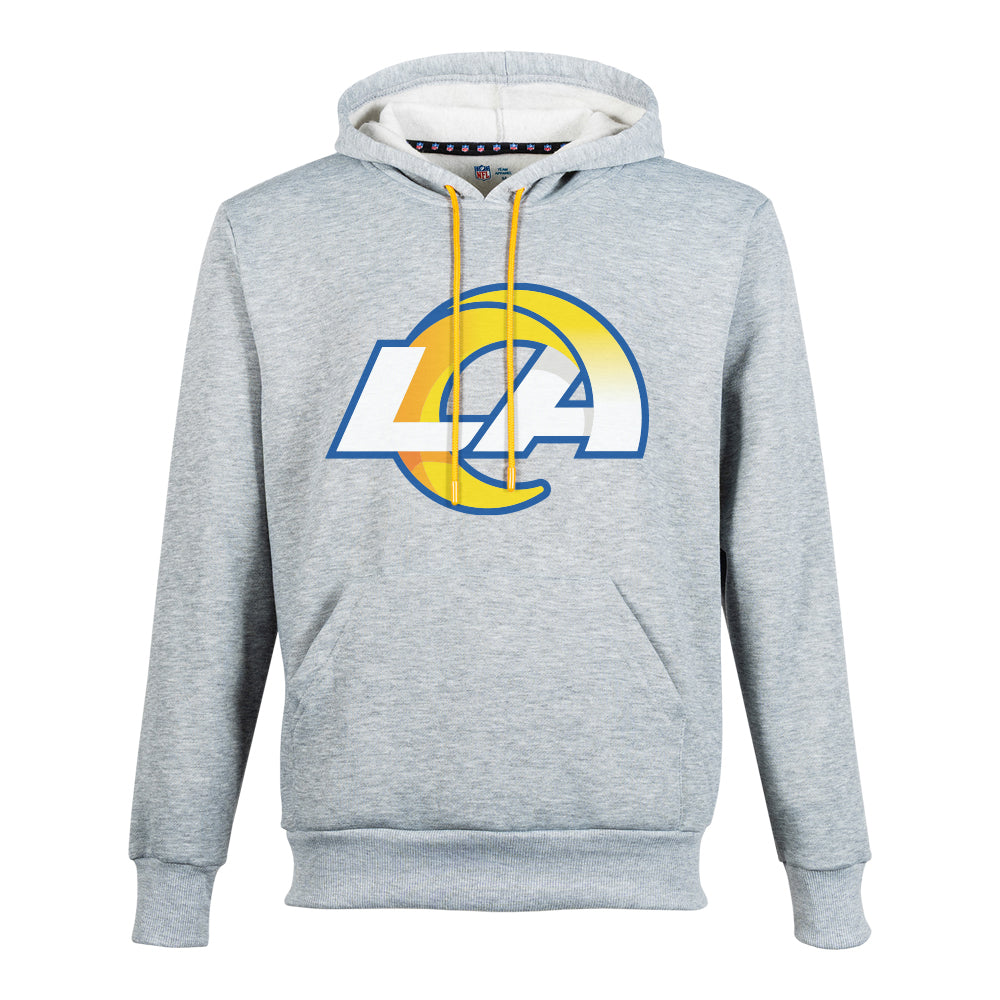 NFL Sudadera Hoodie Los Angeles Rams Gris para Hombre