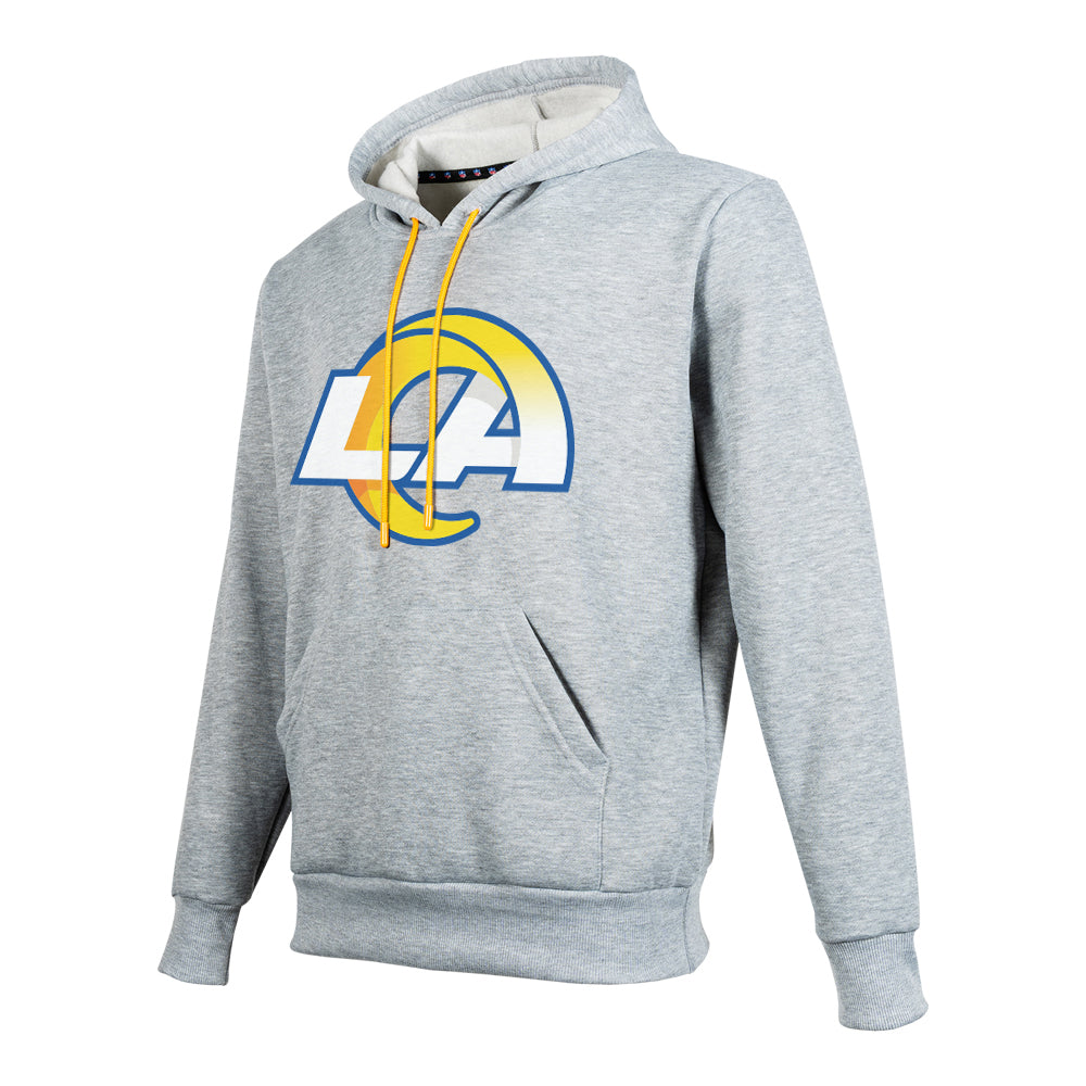 NFL Sudadera Hoodie Los Angeles Rams Gris para Hombre