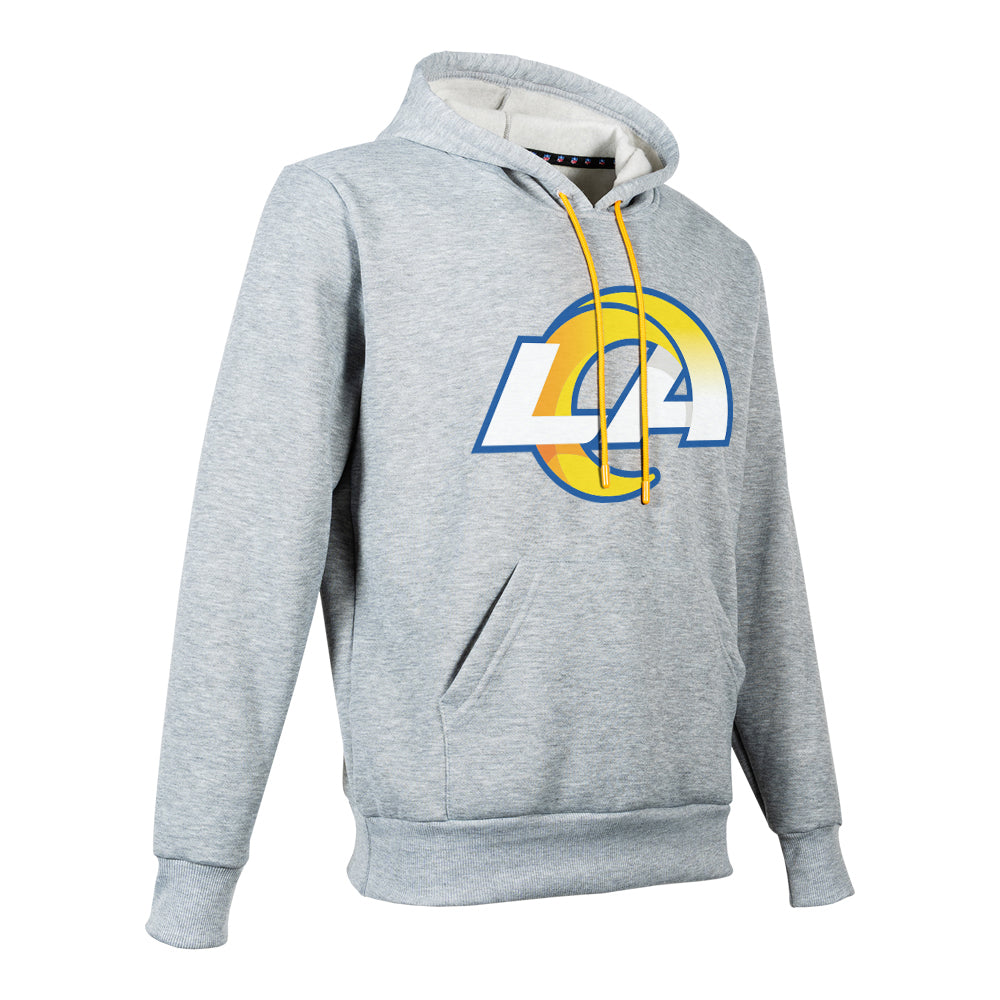 NFL Sudadera Hoodie Los Angeles Rams Gris para Hombre