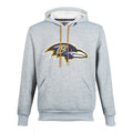 NFL Sudadera Hoodie Baltimore Ravens Gris para Hombre