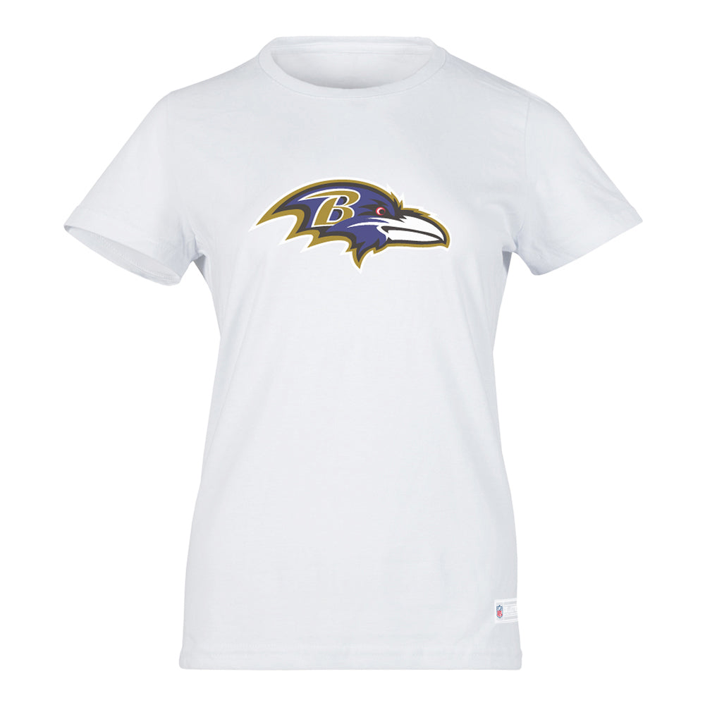 NFL Playera Aficionado Básica Baltimore Ravens para Mujer