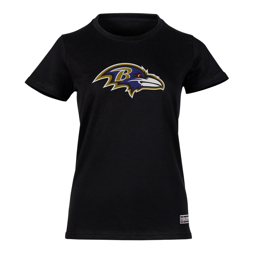 NFL Playera Aficionado Básica Baltimore Ravens para Mujer