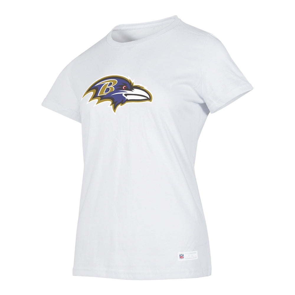 NFL Playera Aficionado Básica Baltimore Ravens para Mujer