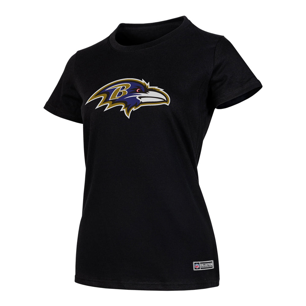 NFL Playera Aficionado Básica Baltimore Ravens para Mujer