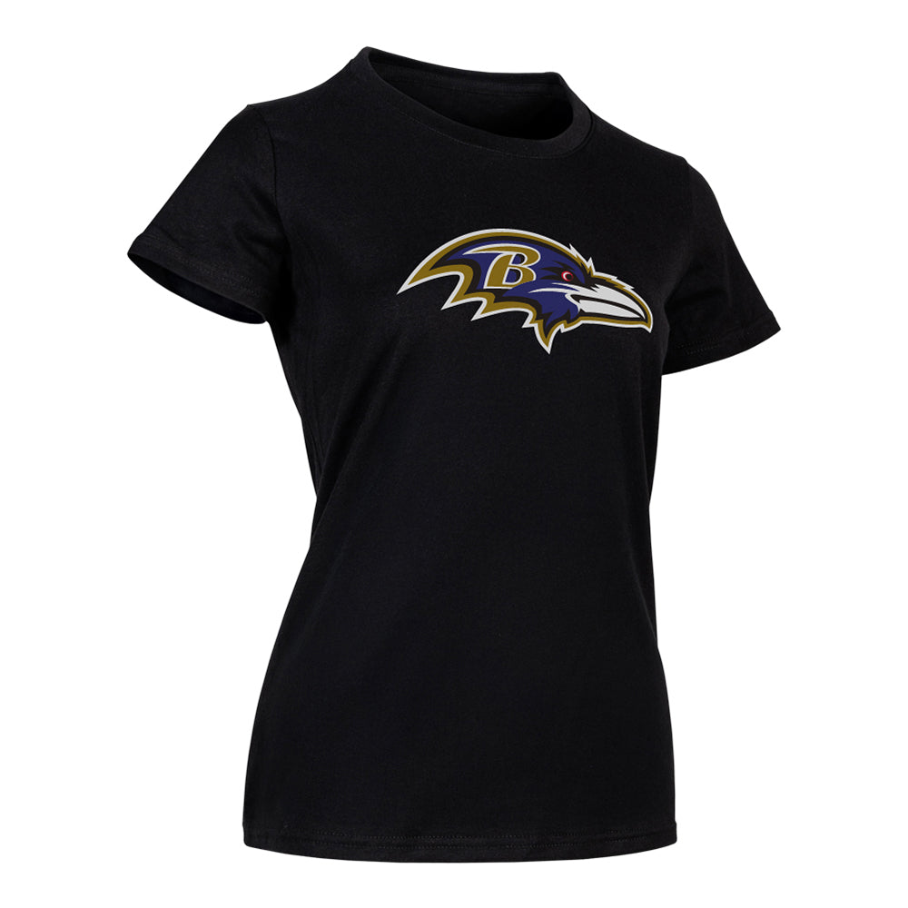 NFL Playera Aficionado Básica Baltimore Ravens para Mujer