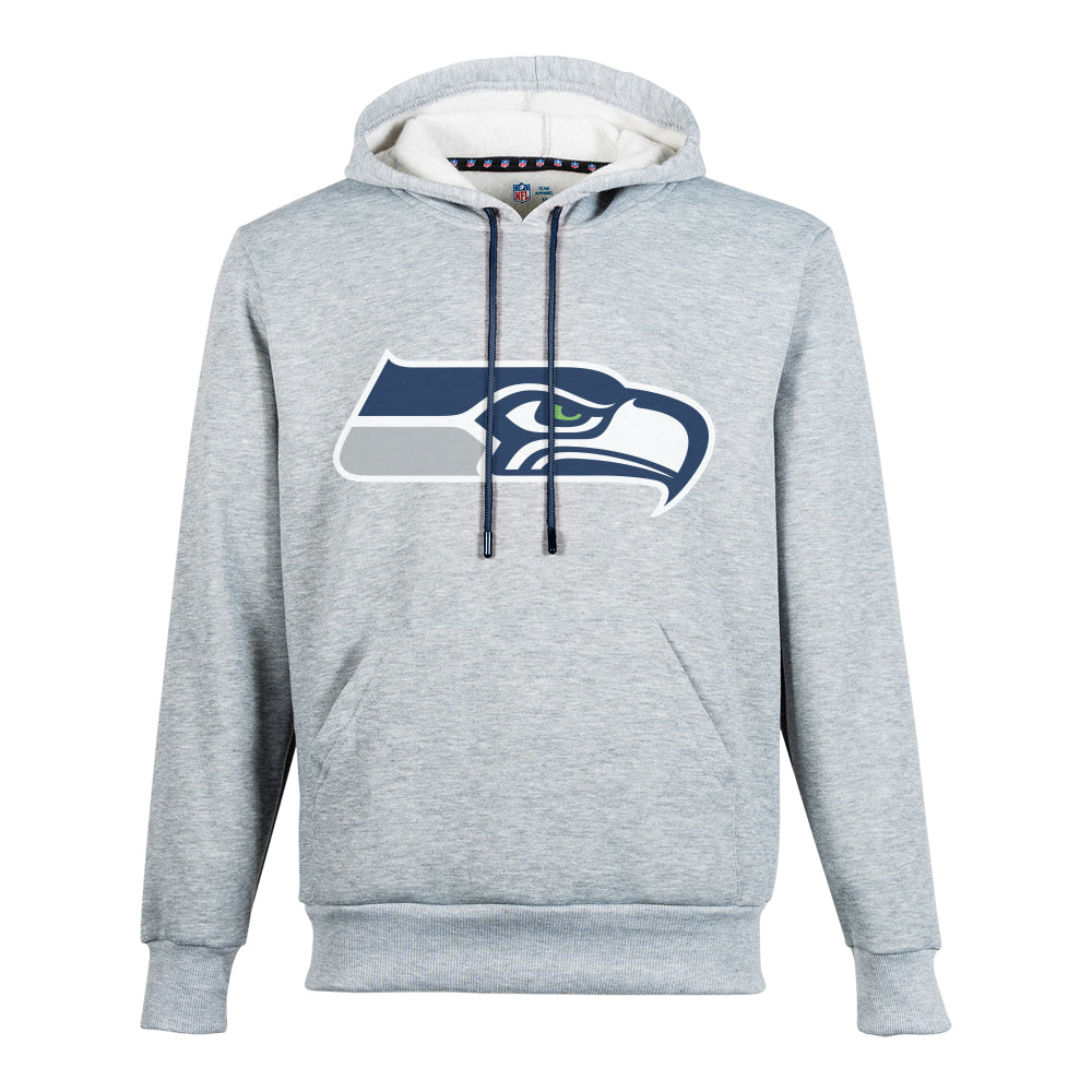 NFL Sudadera Hoodie Seattle Seahwaks Gris para Hombre