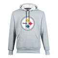 NFL Sudadera Hoodie Pittsburgh Steelers Gris para Hombre