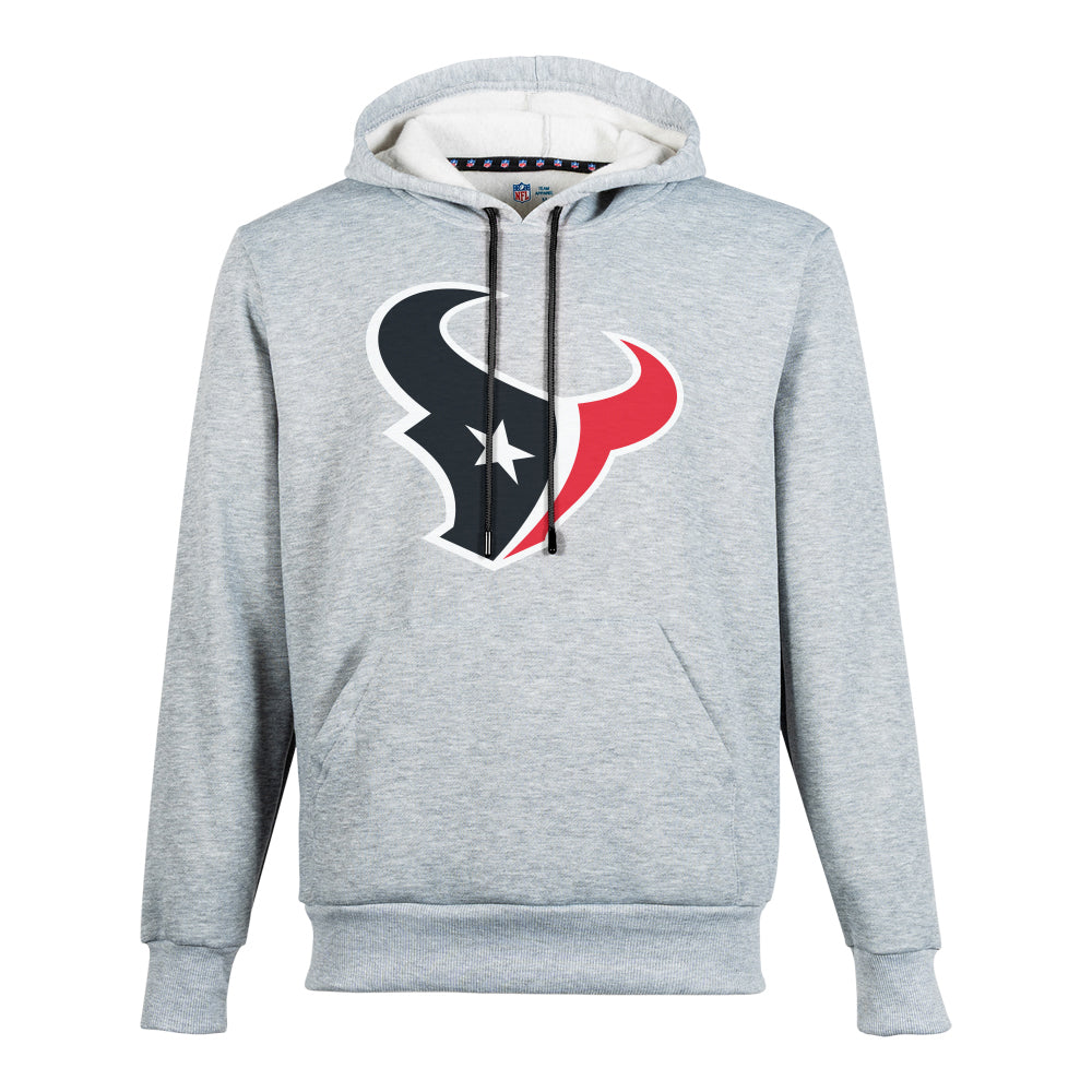 NFL Sudadera Hoodie Houston Texans Gris para Hombre
