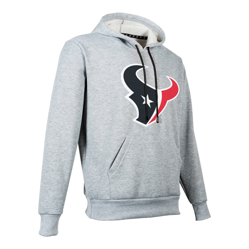NFL Sudadera Hoodie Houston Texans Gris para Hombre