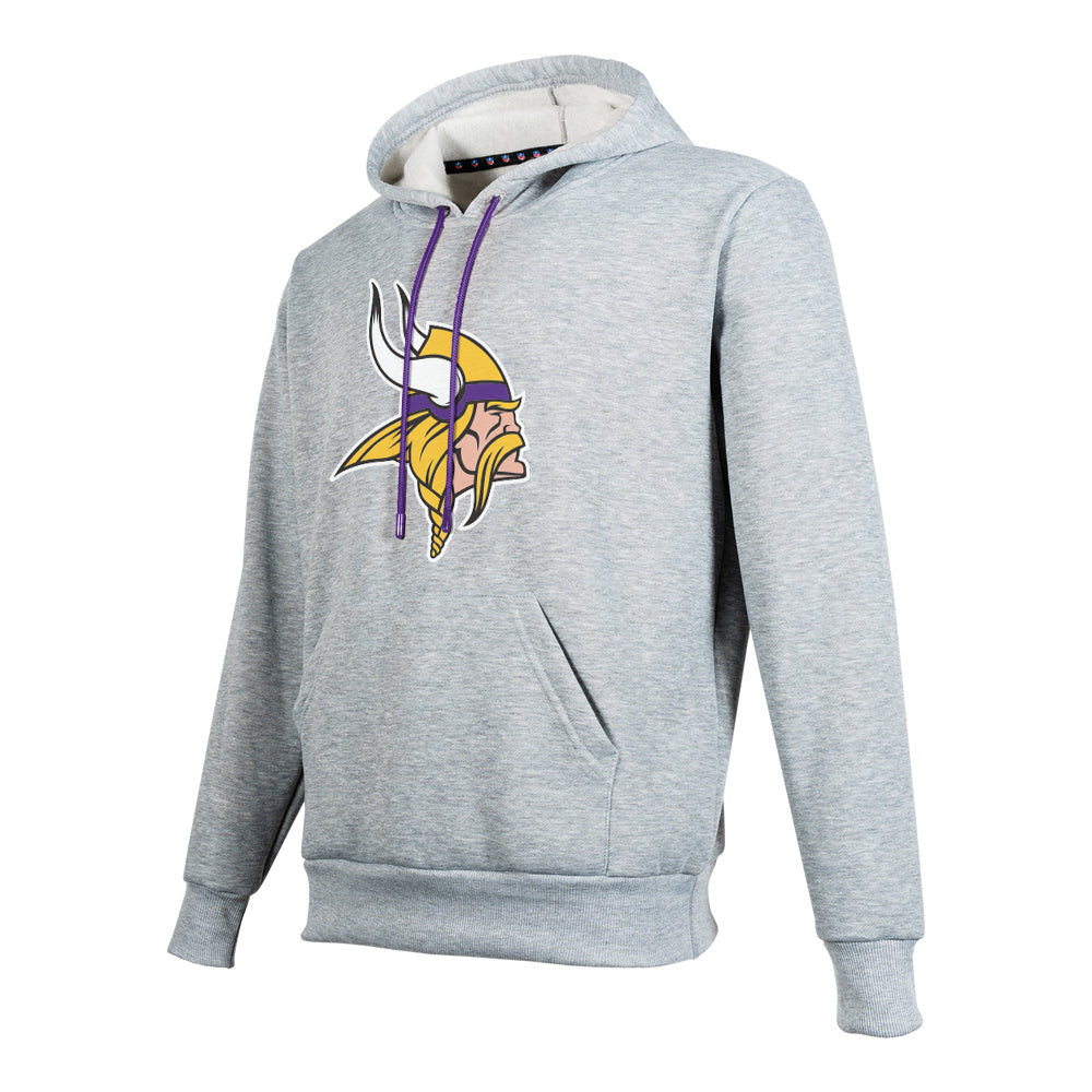 NFL Sudadera Hoodie Minnesota Vikings Gris para Hombre